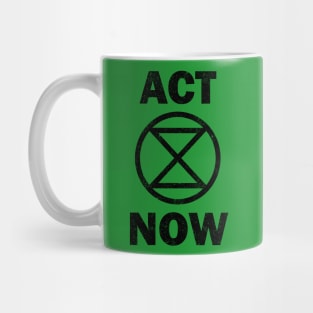 ACT NOW Extinction Rebellion Mug